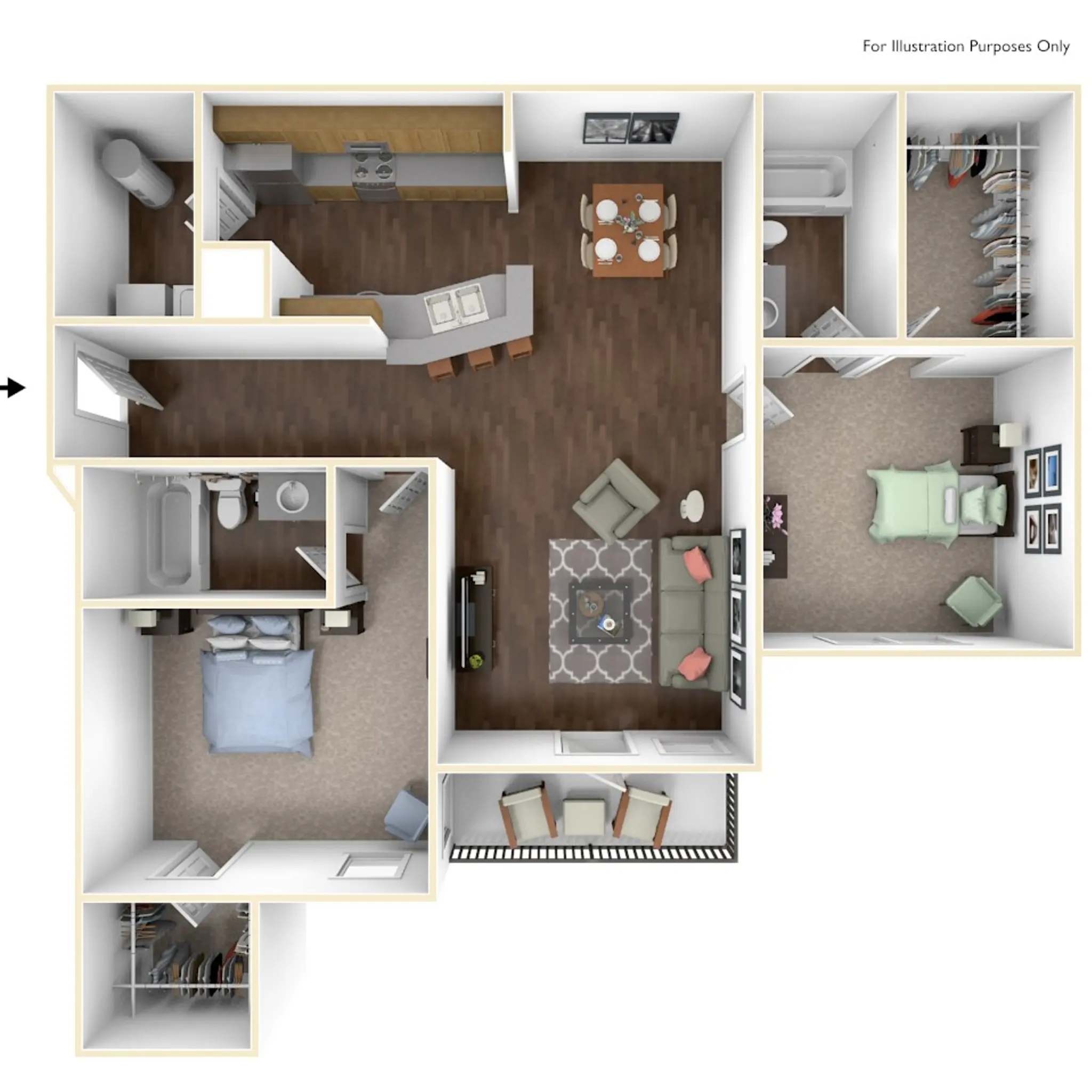Unit 433 The Terrebonne Cameron Isles